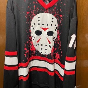 Friday The 13th Jason Voorhees Halloween Jersey Men’s XL